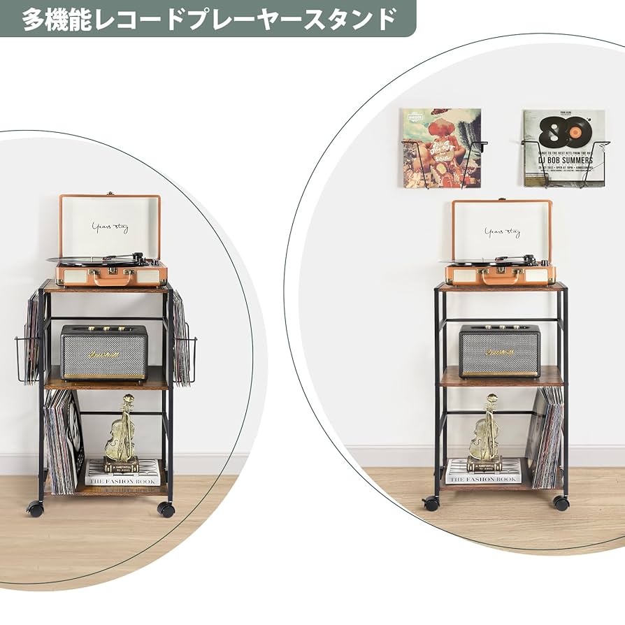 VINAEMO レコードラック Amazon.co.jp: VINAEMO レコードラック、レコード棚、レコード